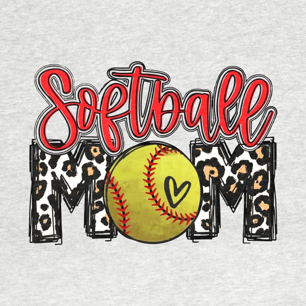 Softball Mom Leopard   Softball Mom by Wonder man 